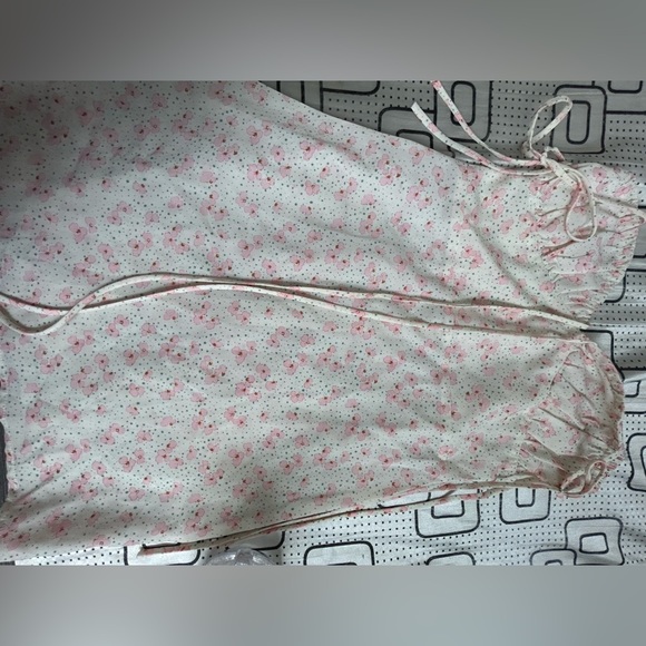 Floral pink cute dress - Picture 5 of 6